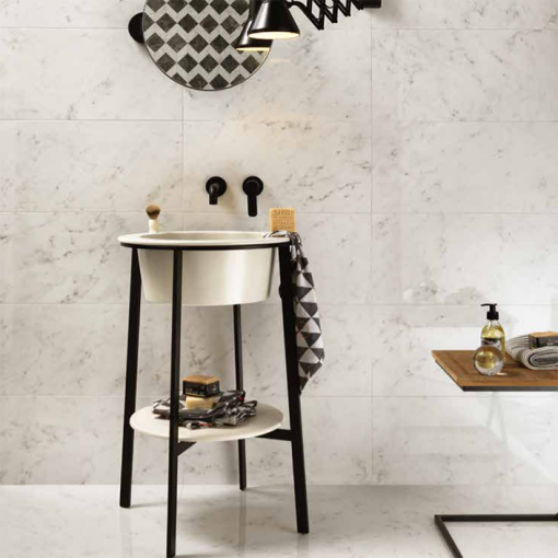 Imperial Michelangelo Bianco Carrara miljo