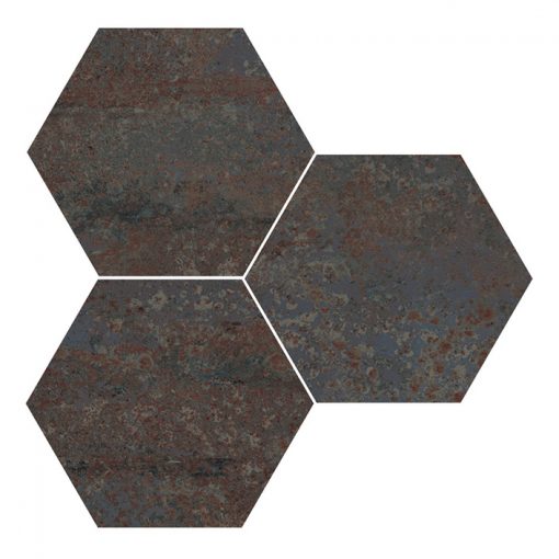 Rust Titanium Hexagon