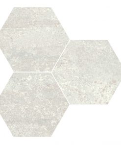 Rust White hexagon