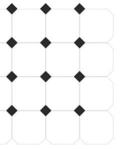 Metro Ottagono Bianco forbandt