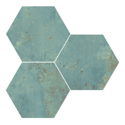 Zinc Green Hexagon
