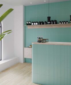 Stripes Liso XL Teal miljo