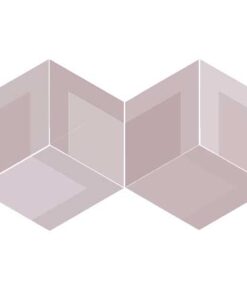 Flow Diamond Decor Old Rose