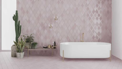 Flow Diamond Decor Old Rose miljo