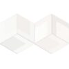 Flow Diamond Decor White