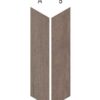 60° Chevron Wood Dark