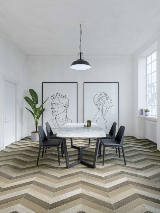 60° Chevron Wood Light, Wood Mid og Wood Dark miljo1
