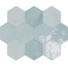 Zellige Hexa Aqua