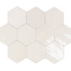 Zellige Hexa White