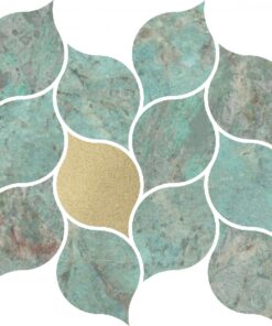 Amazonite Leaves Mosaik