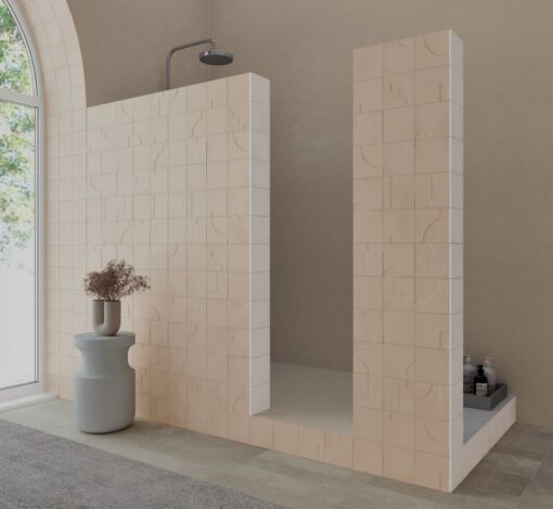 Casbah Sand, Talc og Casbah Decor Mix Sand