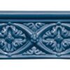 Modernista Azul Oscuro Relieve Bizantino ADMO4001