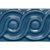Modernista Azul Oscuro Relieve Clasico ADMO4082