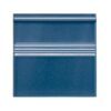 Modernista Azul Oscuro Rodapie Clasico ADMO5206