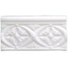 Modernista Blanco Relieve Bizantino ADMO4002