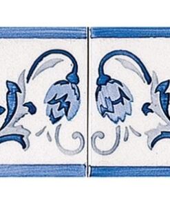 Modernista Decorados Cenefa Benidoleig Azul ADMO3033